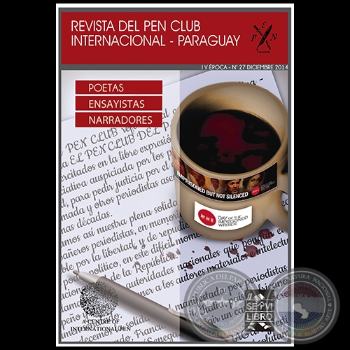 REVISTA DEL PEN CLUB INTERNACIONAL-PARAGUAY - IV POCA - N 27 - DICIEMBRE 2014